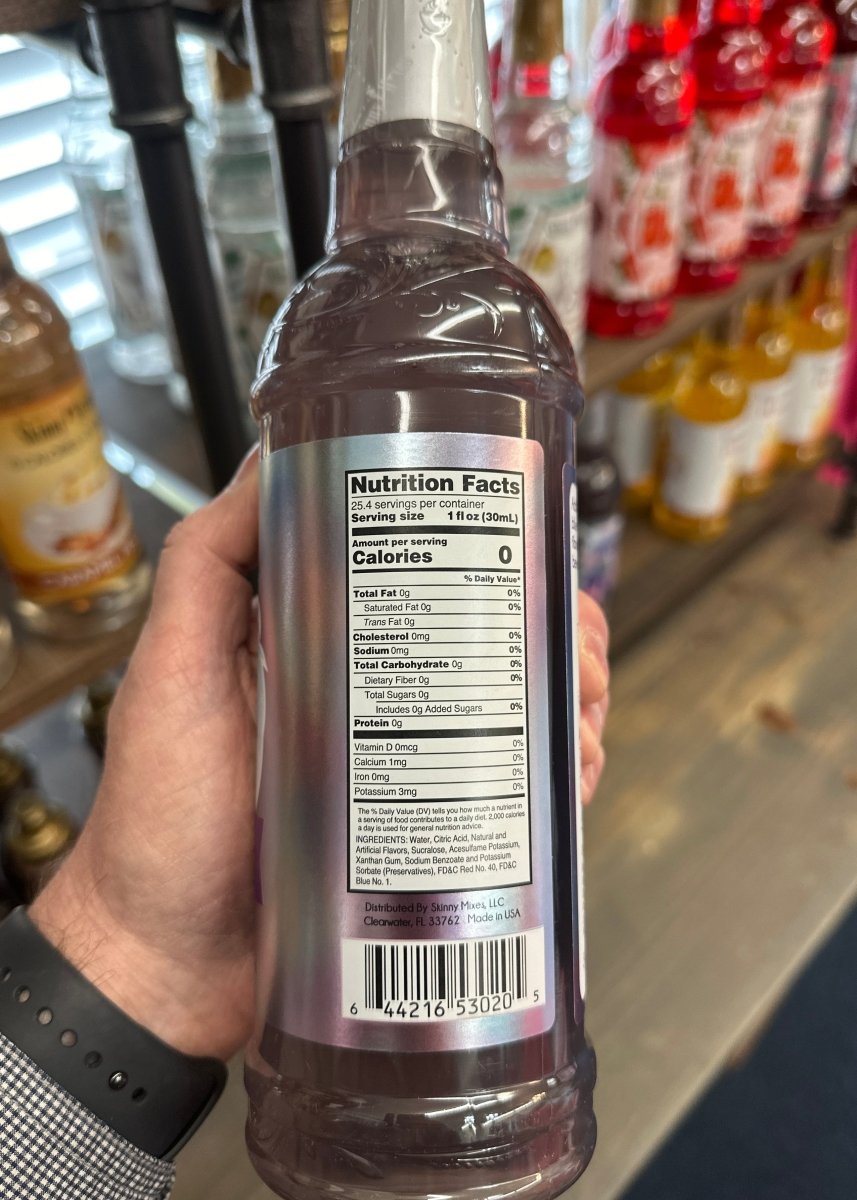 Sugar Free Unicorn Skinny Syrups 25.4/750ml Jimberly's Jimberly
