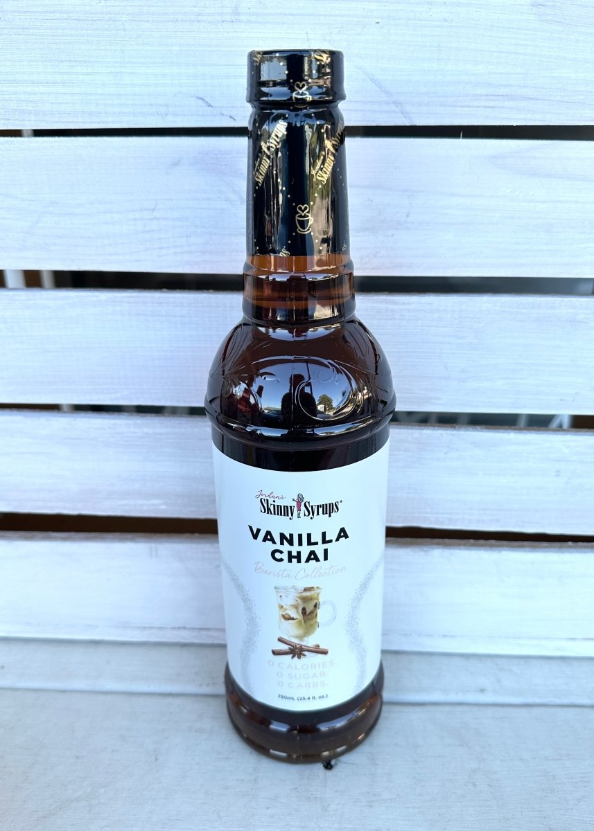 Jordan's Sugar Free Vanilla Chai Skinny Syrups 25.4/750ml Skinny