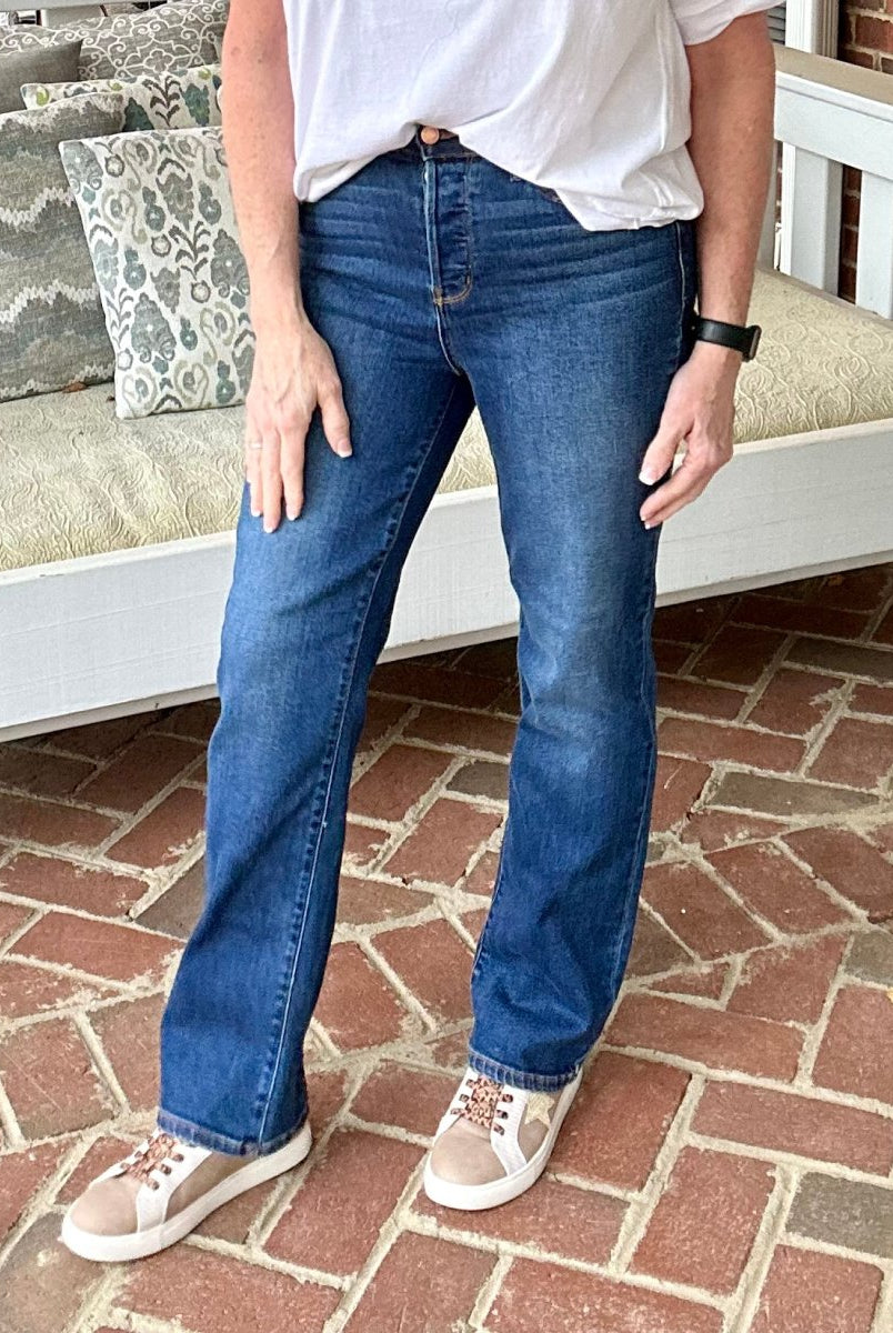 Judy Blue Jeans | Katie | High Waist | Hidden Button Fly - Judy Blue Jeans -Jimberly's Boutique-Olive Branch-Mississippi