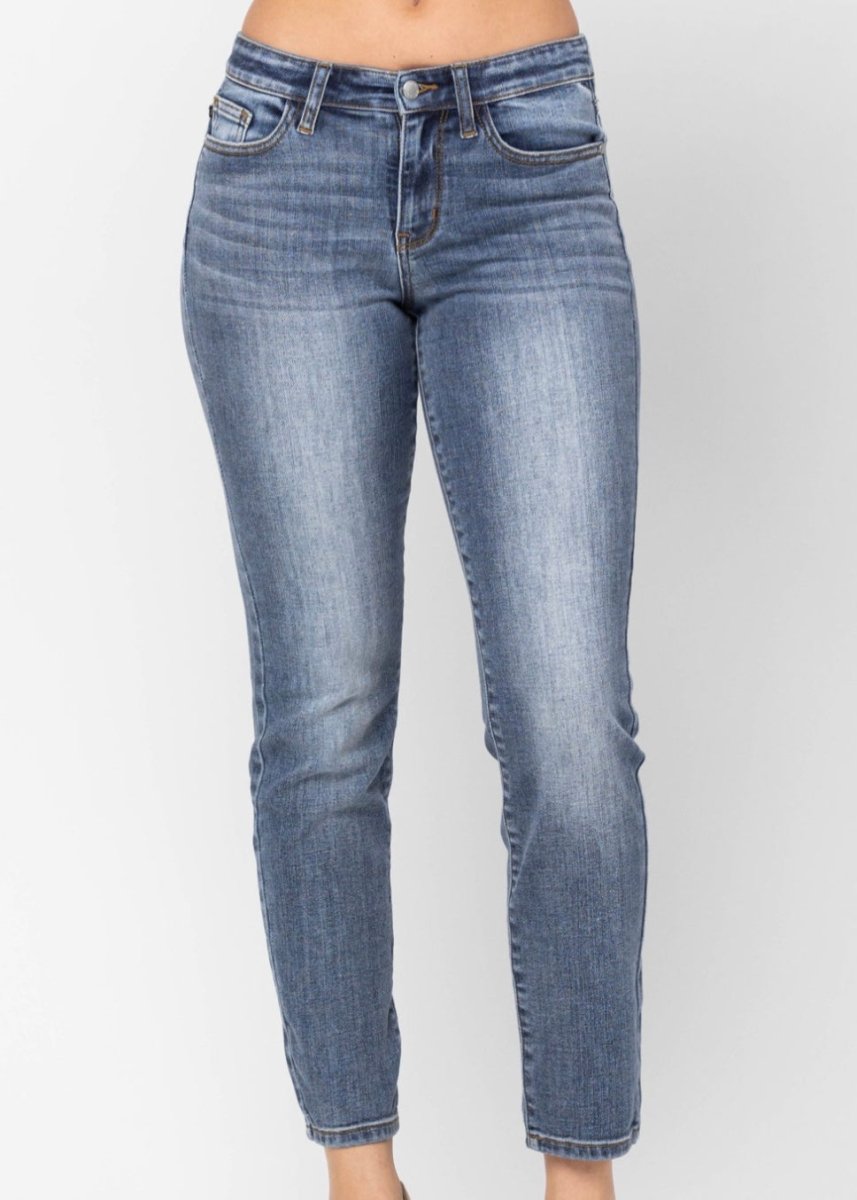 Judy Blue Jeans | Kenzie | Mid Rise | Classic Slim Fit - jeans - Jimberly's Boutique
