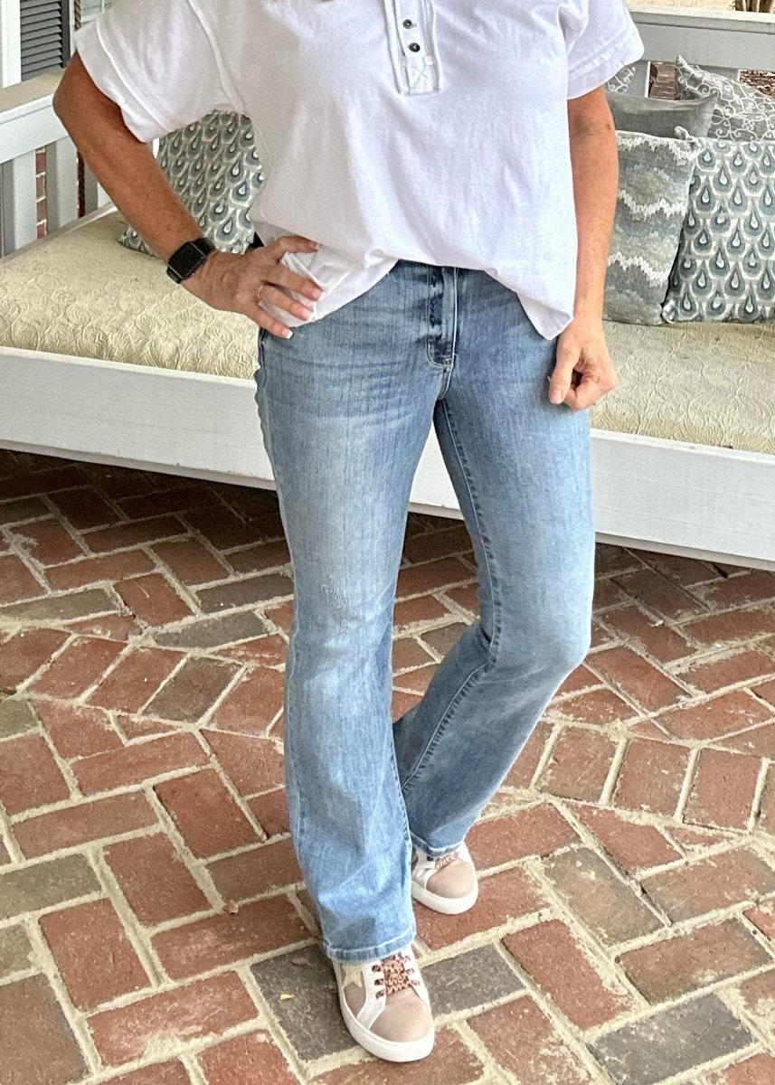 Judy Blue Jeans | Mid-Rise | Non Distressed | Bootcut - jeans - Jimberly's Boutique