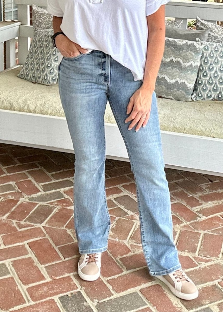 Judy Blue Jeans | Mid-Rise | Non Distressed | Bootcut - jeans - Jimberly's Boutique