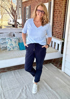 Judy Blue Jogger | High Waist | Navy - Judy Blue Joggers -Jimberly's Boutique-Olive Branch-Mississippi