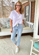 Judy Blue Jogger | High Waist | Vintage Double Cuff | Denim - Judy Blue Jeans -Jimberly's Boutique-Olive Branch-Mississippi