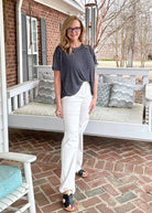 Judy Blue White Jeans | High Waist | Wide Leg - Judy Blue Jeans -Jimberly's Boutique-Olive Branch-Mississippi