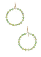 Kelly Bead Hoop Earrings - -Jimberly's Boutique-Olive Branch-Mississippi