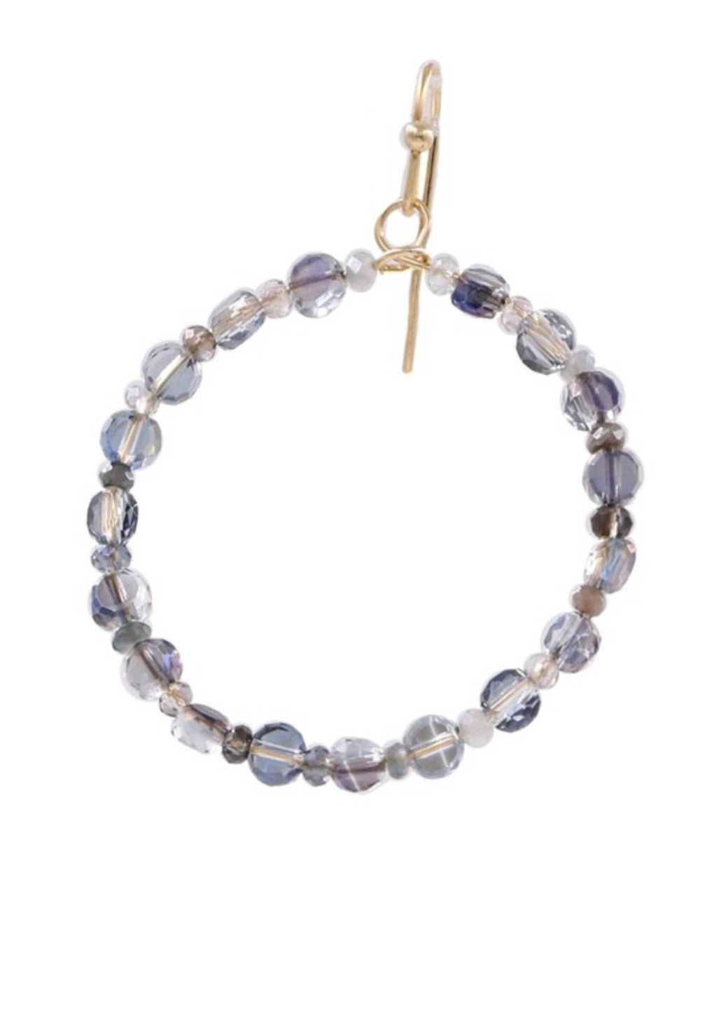 Kelly Bead Hoop Earrings - Jimberly's Boutique