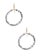 Kelly Bead Hoop Earrings - -Jimberly's Boutique-Olive Branch-Mississippi
