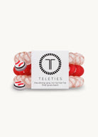 Large Teleties Hair Ties - Baseball - Teleties Hair Ties -Jimberly's Boutique-Olive Branch-Mississippi