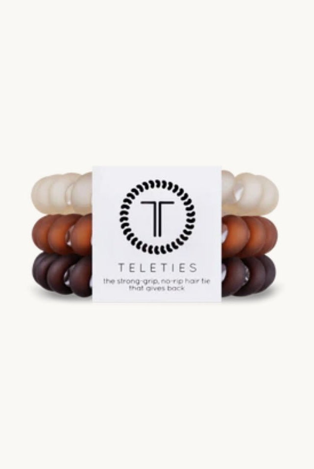 Large Teleties Hair Ties - For The Love of Matte - Teleties Hair Ties -Jimberly's Boutique-Olive Branch-Mississippi