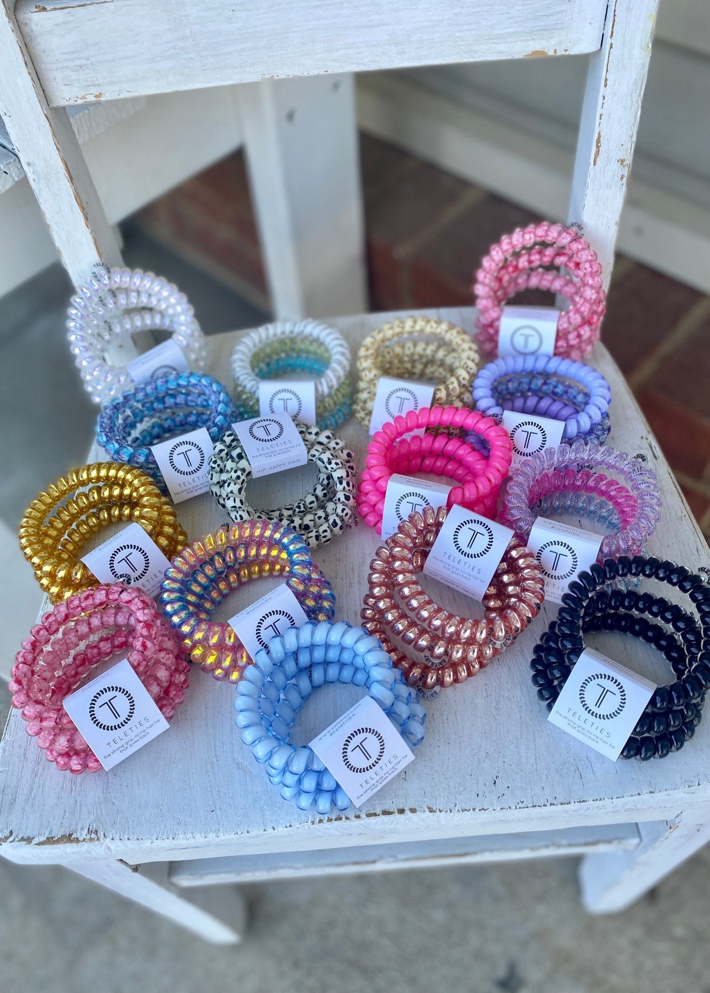 Large Teleties (set of 3) - Jimberly's Boutique