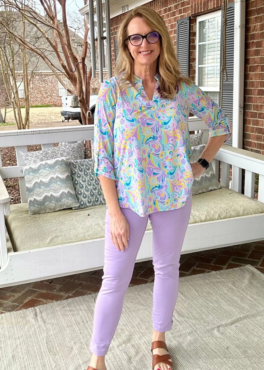Magic High Waisted Skinny Pants | Lavender | Dear Scarlett - Pants -Jimberly's Boutique-Olive Branch-Mississippi
