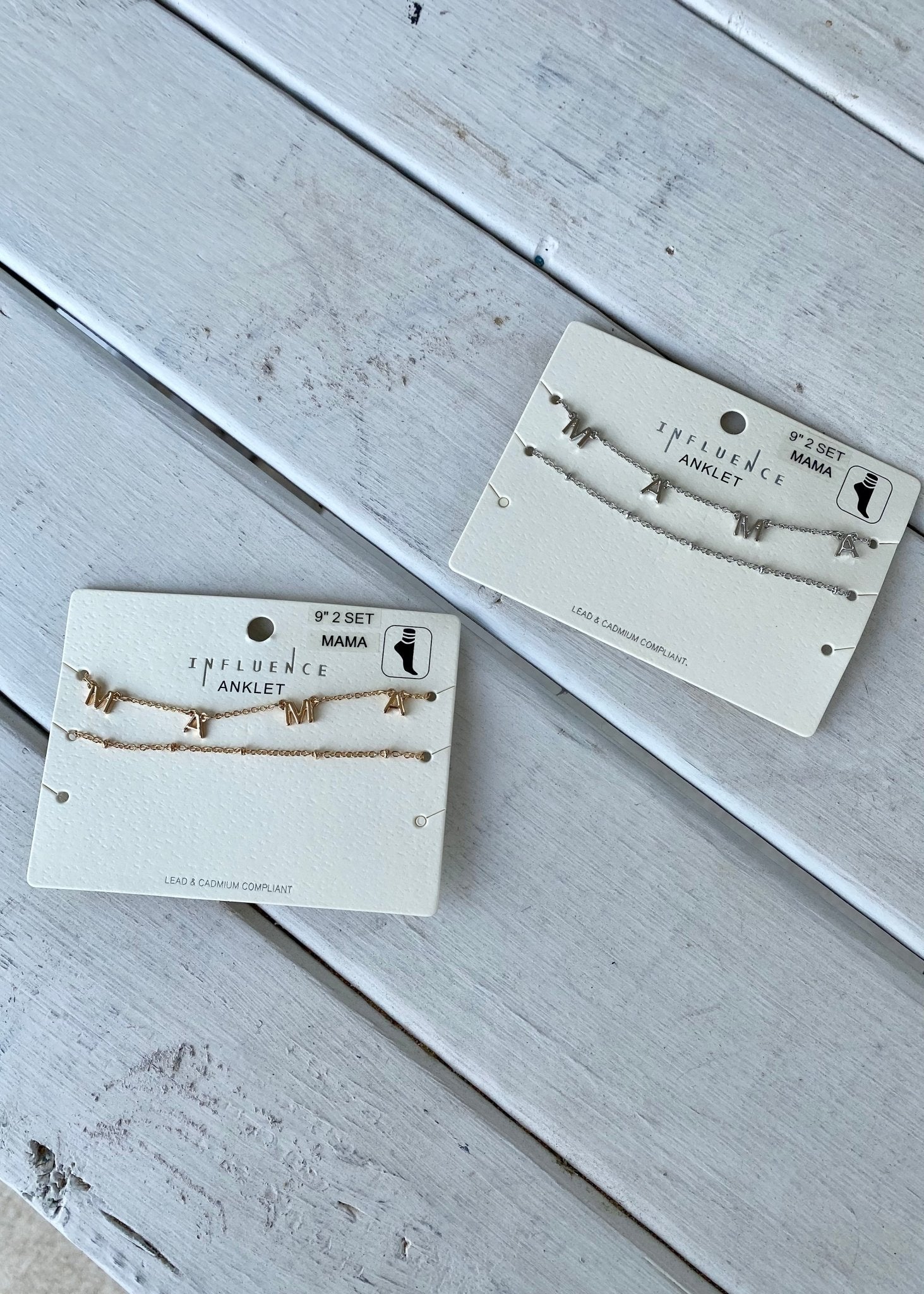 Mama Anklet - -Jimberly's Boutique-Olive Branch-Mississippi