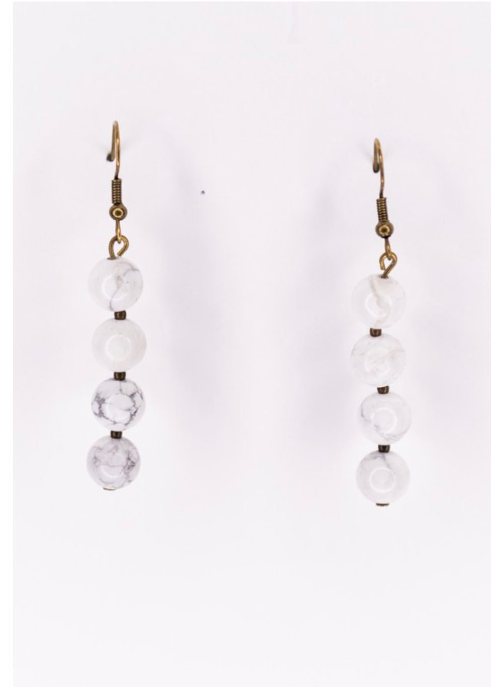 Mari Earrings - White - Earrings - Jimberly's Boutique