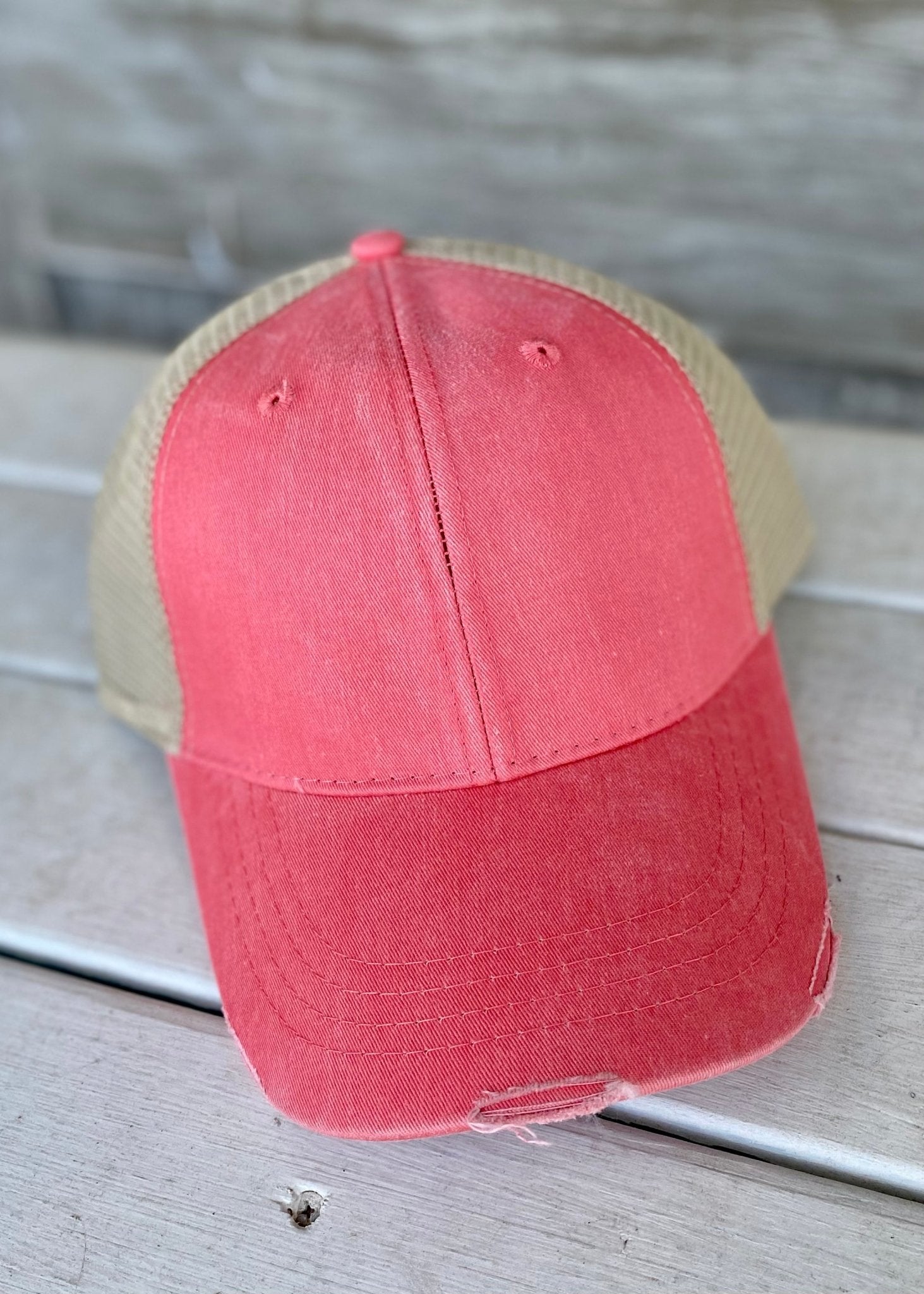 Monogrammed Ollie Ball Cap - -Jimberly's Boutique-Olive Branch-Mississippi