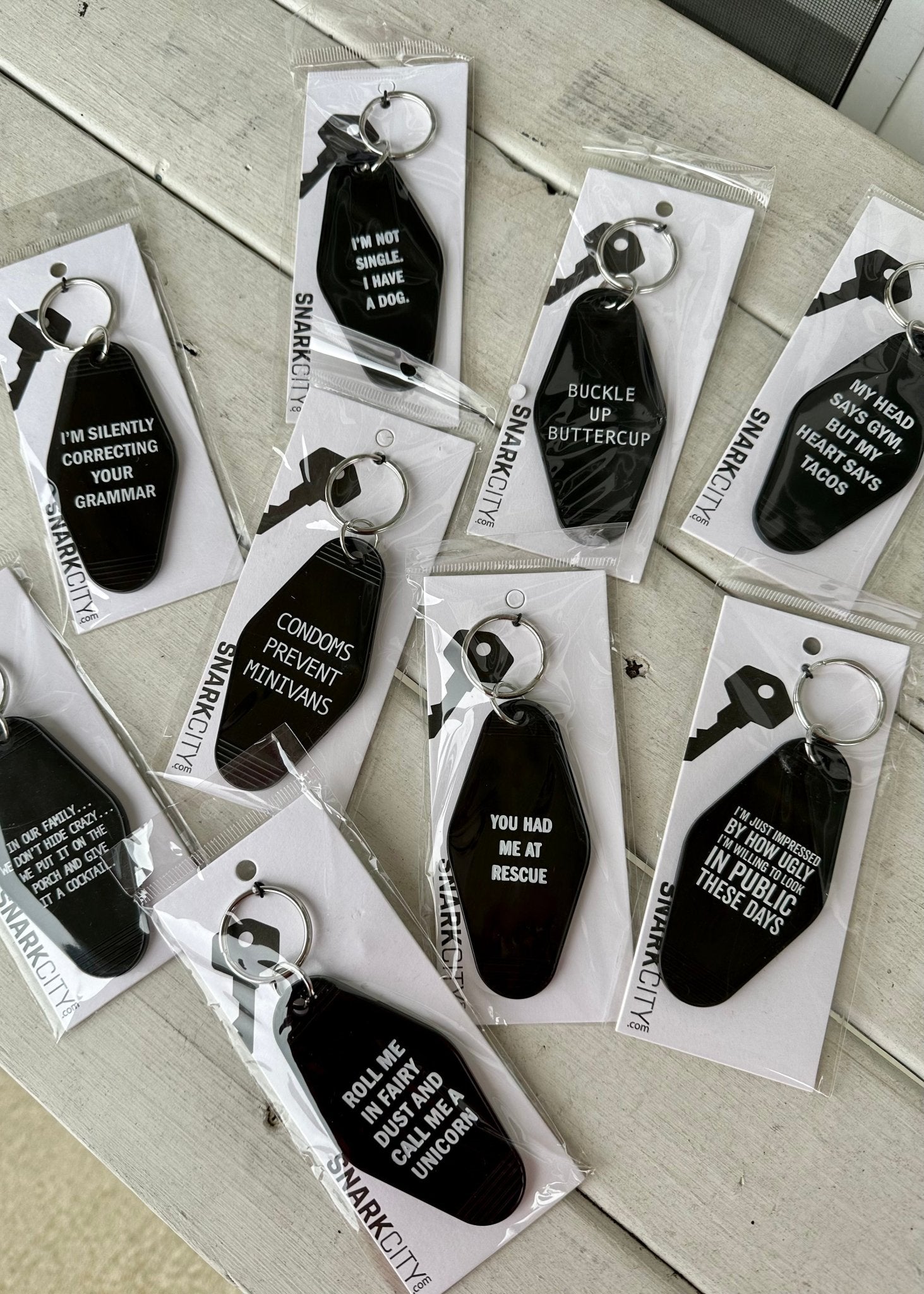 Motel Keychains - -Jimberly's Boutique-Olive Branch-Mississippi