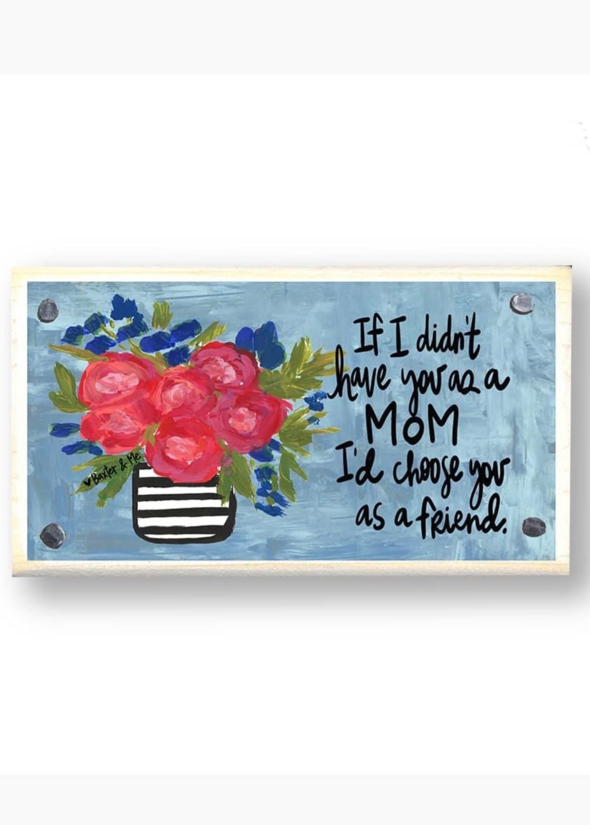 Mother I'd Choose You Happy Block - Jimberly's Boutique