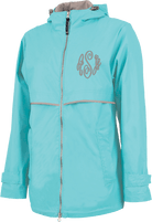 Charles River | New Englander Rain Jacket | Aqua | Olive Branch | MS - Rain Jacket -Jimberly's Boutique-Olive Branch-Mississippi