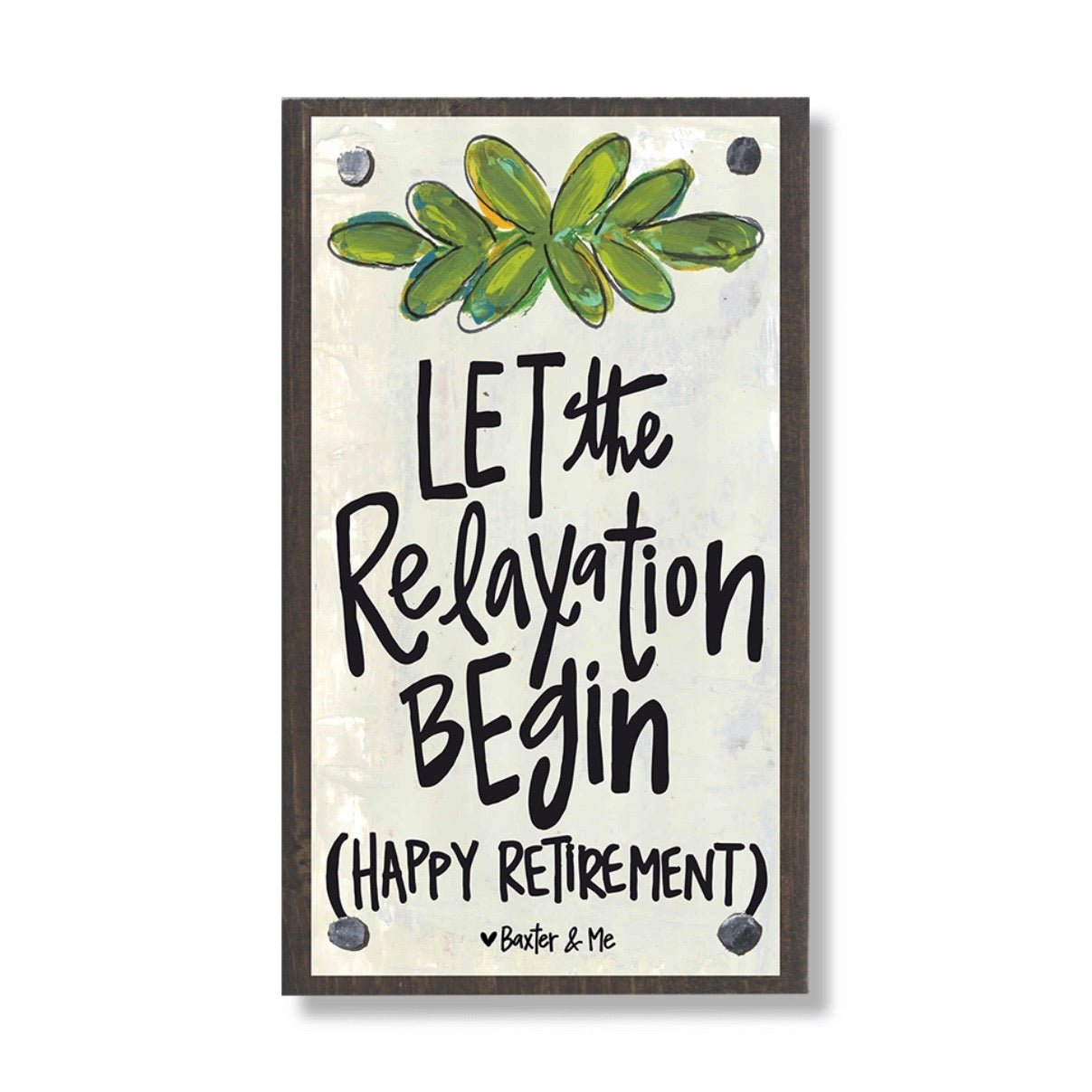 Relaxation Retirement Happy Block - Jimberly's Boutique