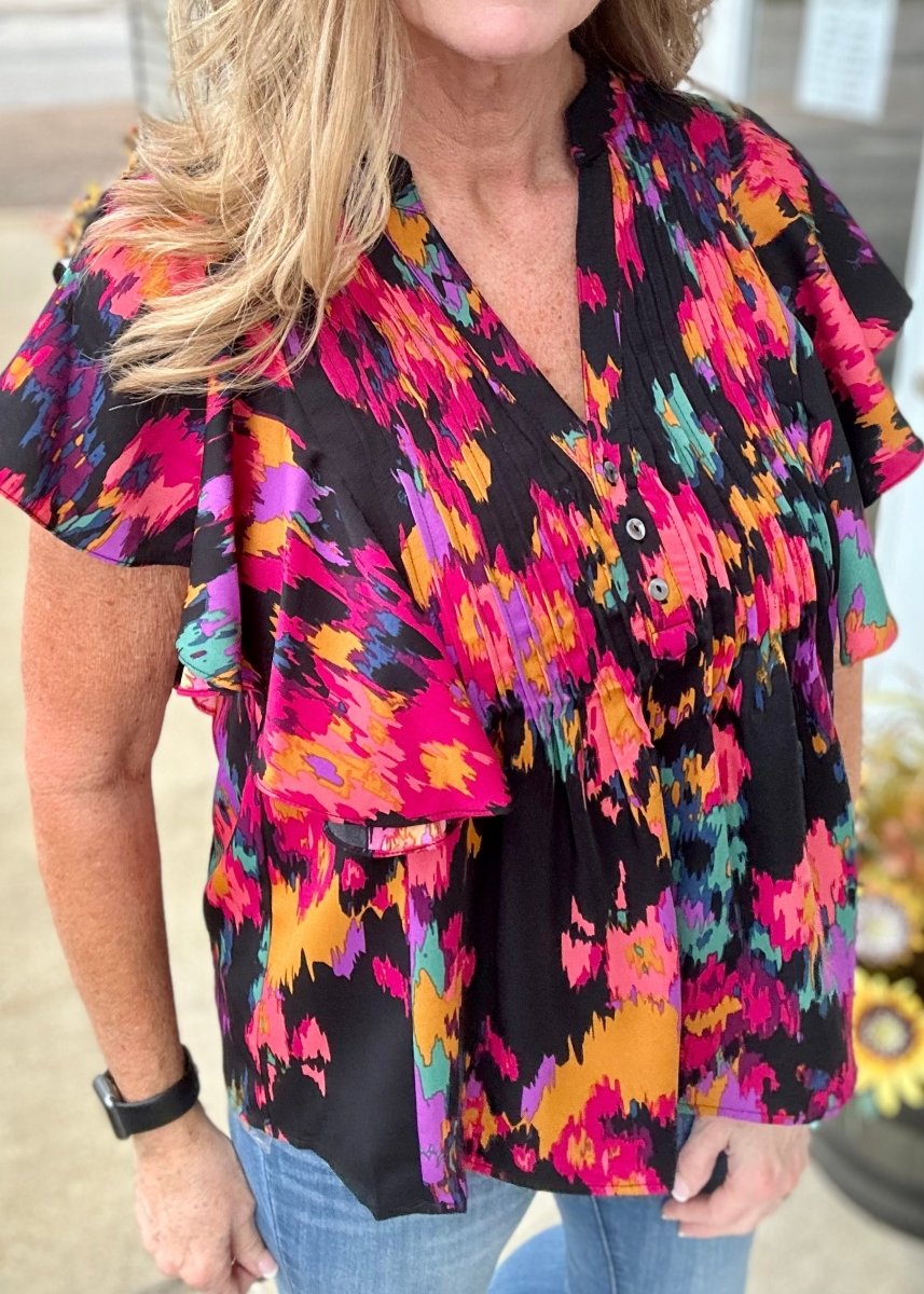 Remember Me Floral Top - Shirts & Tops - Jimberly's Boutique