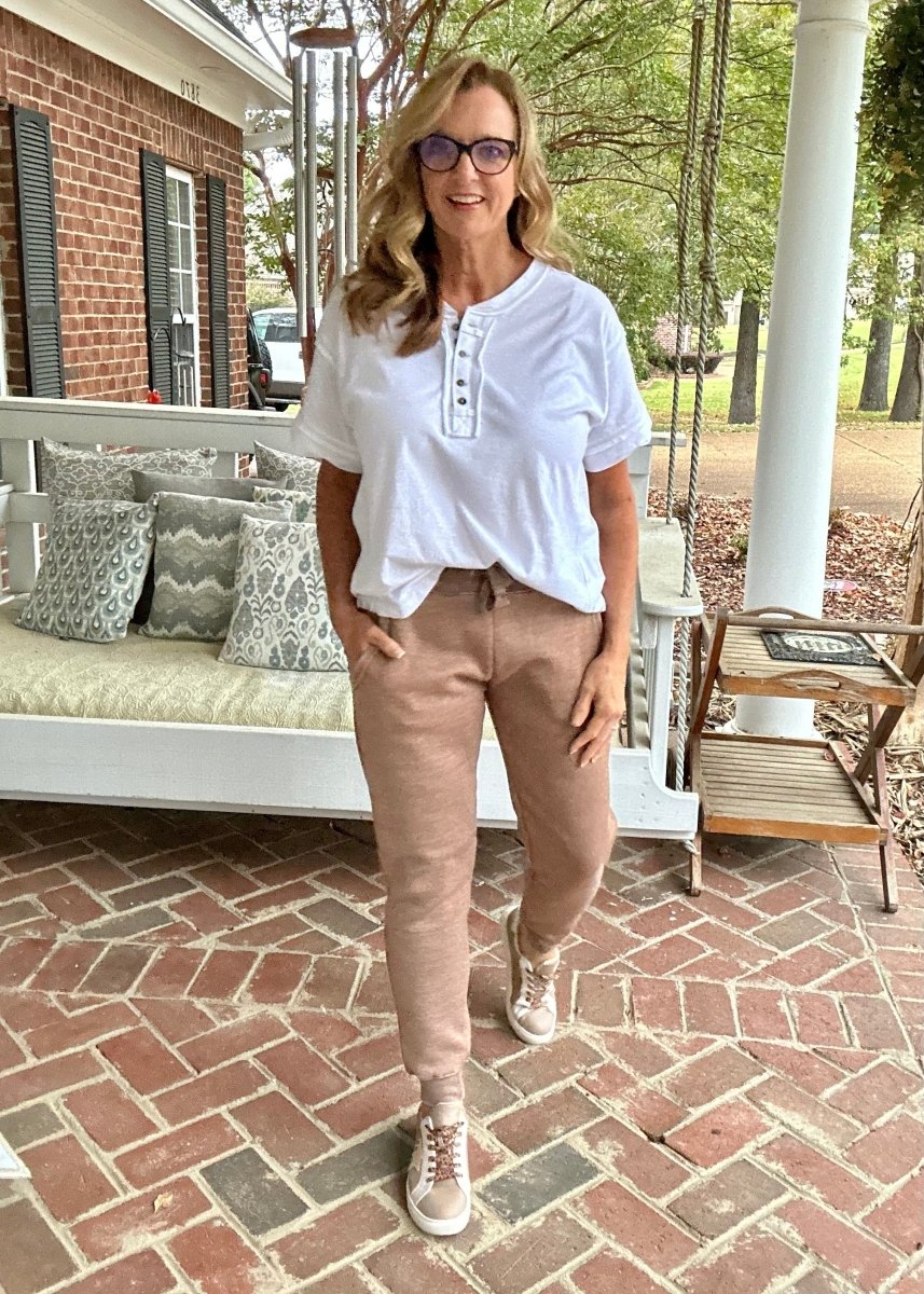 L-2Xl Royce | Vintage Burnout Fleece Joggers | Acorn - royce Joggers -Jimberly's Boutique-Olive Branch-Mississippi