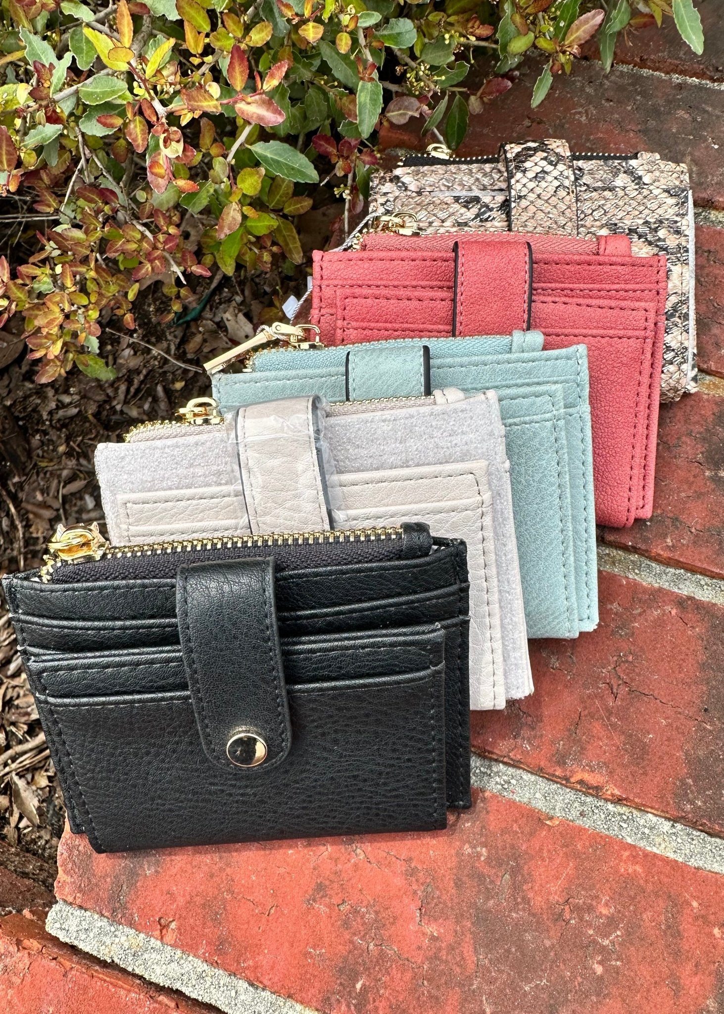 Sam Mini Snap Wallet/Card Holder - Jimberly's Boutique