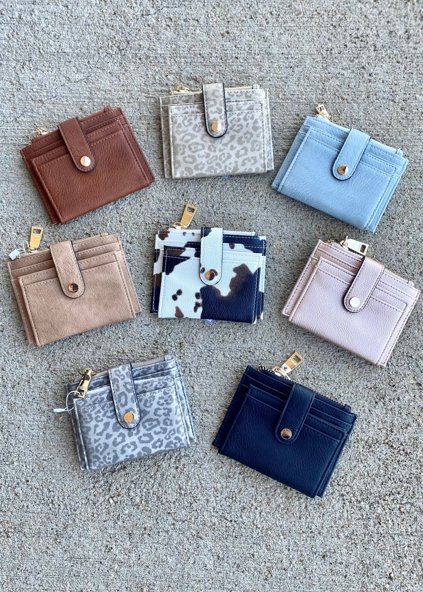 Sam Mini Snap Wallet/Card Holder - Jimberly's Boutique