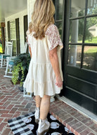Sassy Mixed Print Dress (Reg & Plus) - Casual Dress -Jimberly's Boutique-Olive Branch-Mississippi