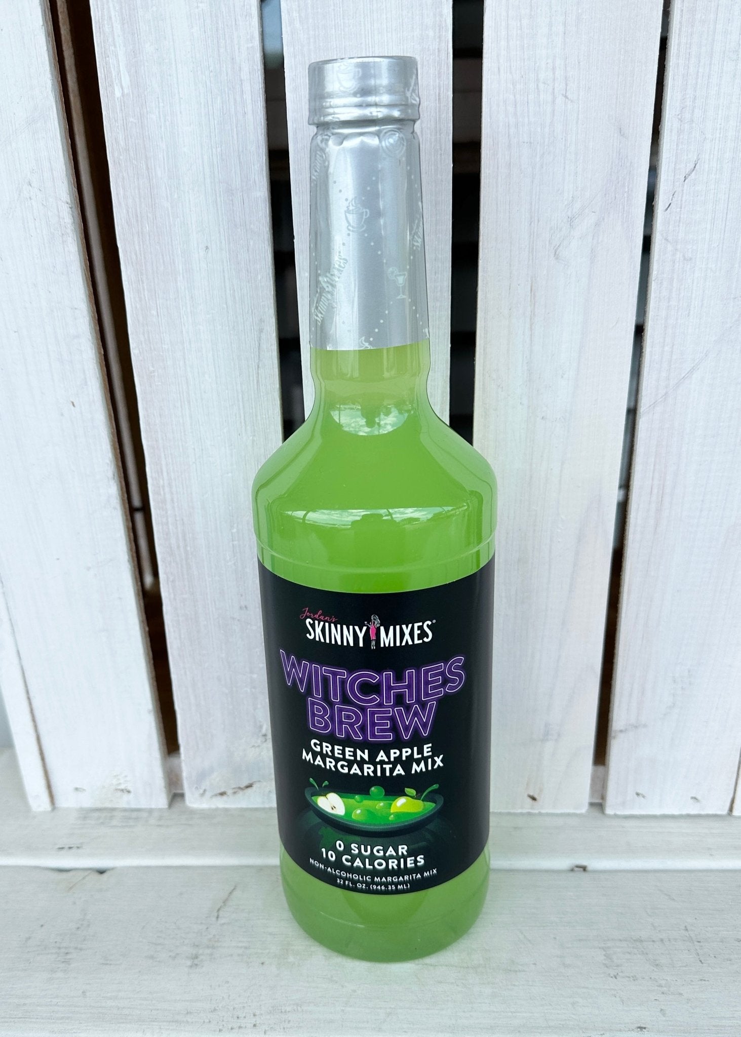 Skinny Mixes - 32oz Witches Brew Green Apple Margarita Mix - Skinny Mixes - Jimberly's Boutique
