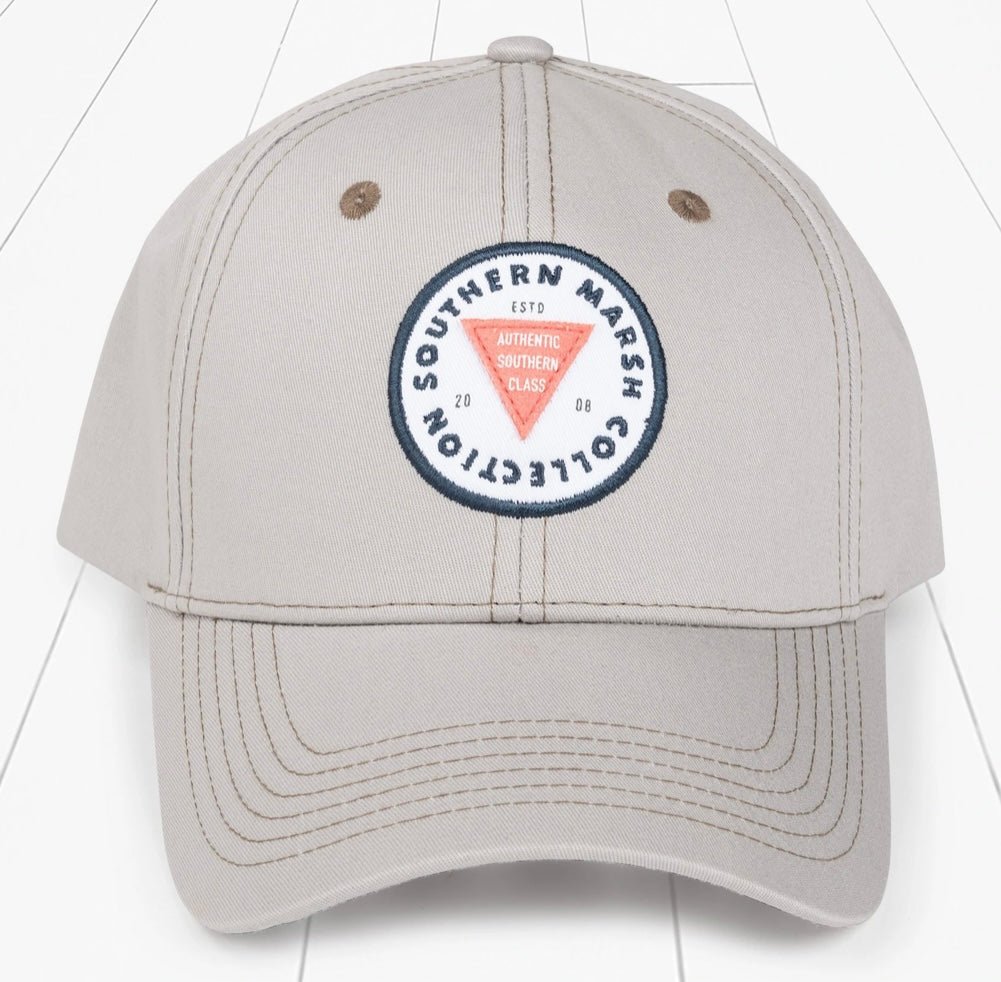 Southern Marsh Boulder Patch Hat - Light Gray - Jimberly's Boutique
