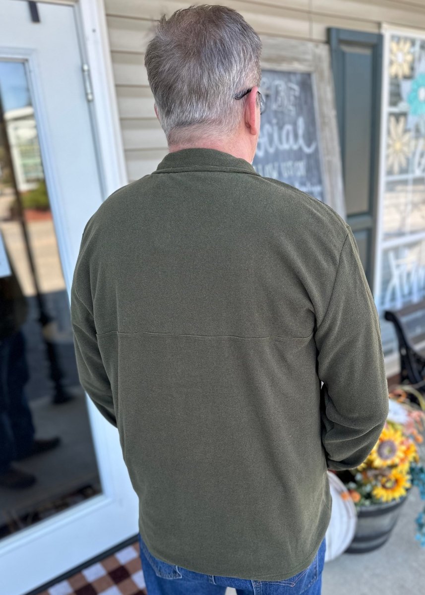 Southern Marsh| Bronze Puff Pullover | Dark Olive | Olive Branch | MS - Southern Marsh Pullover - Jimberly's Boutique