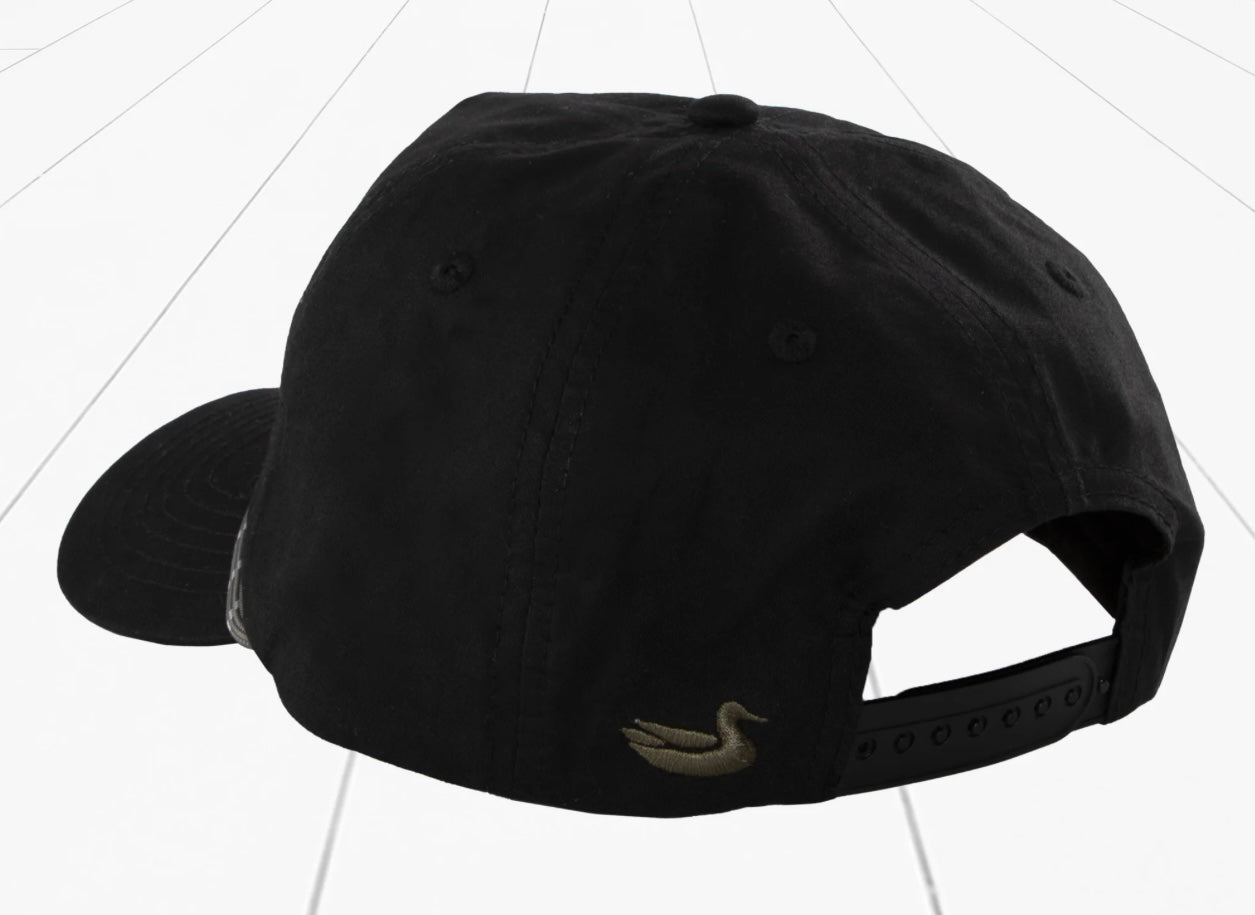 Southern Marsh Ensenada Rope Hat - Duck Patch - Black - Jimberly's Boutique