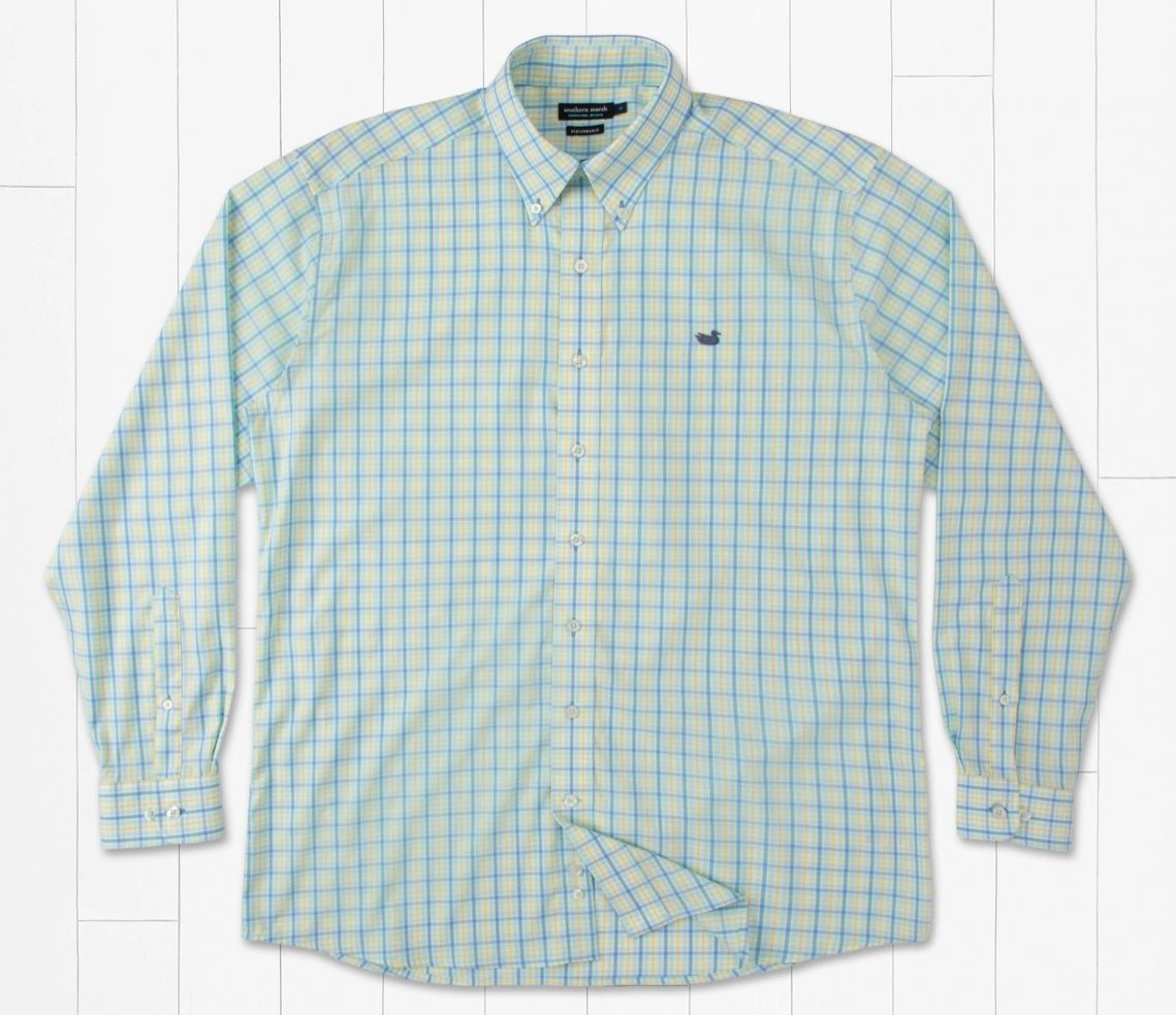 Southern Marsh Gonzales Performance Dress Shirt - & MintLilac - Southern Marsh Dress Shirt -Jimberly's Boutique-Olive Branch-Mississippi