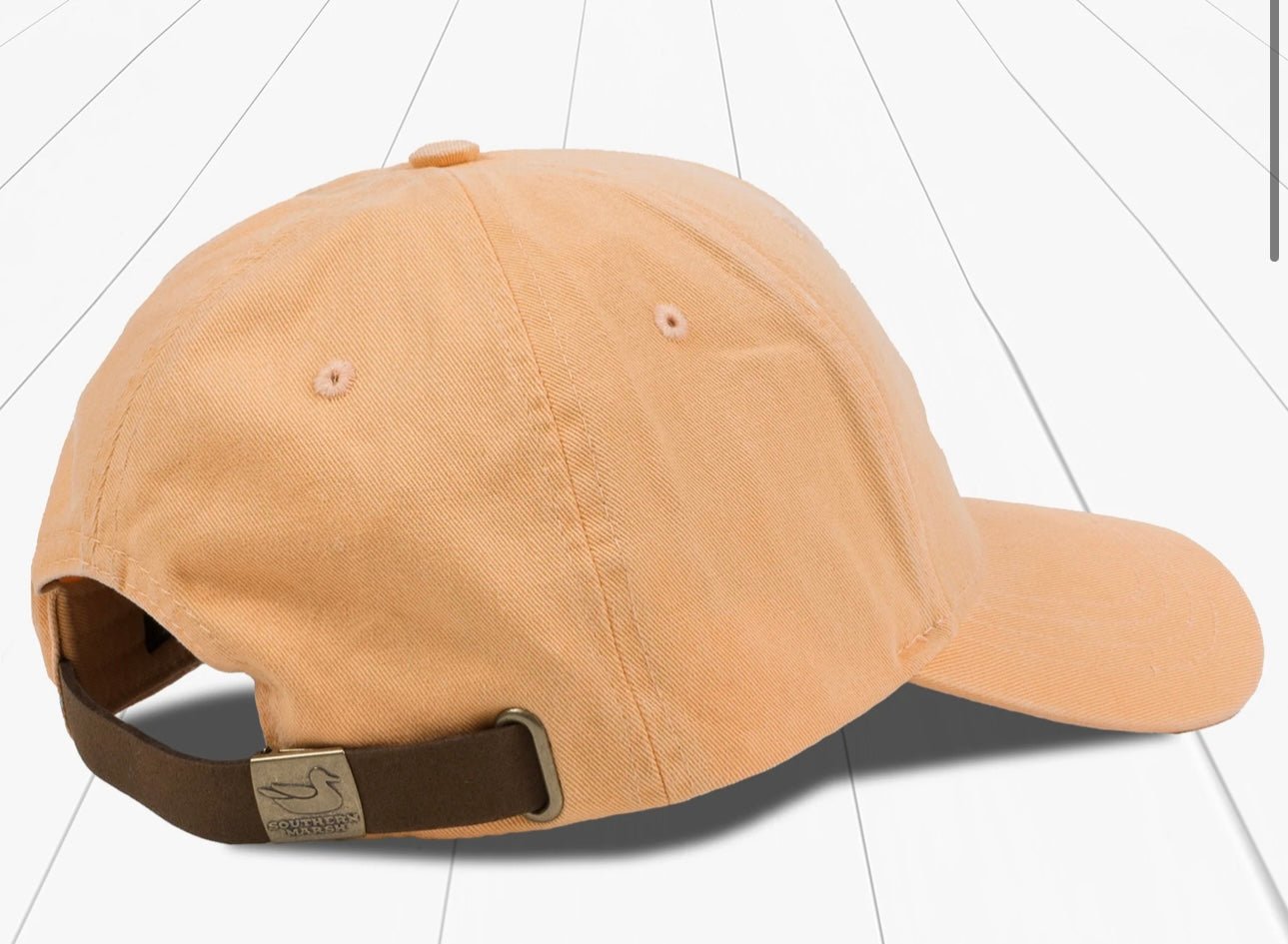 Southern Marsh Gunnison Embroidered Hat - Washed Peach - Jimberly's Boutique