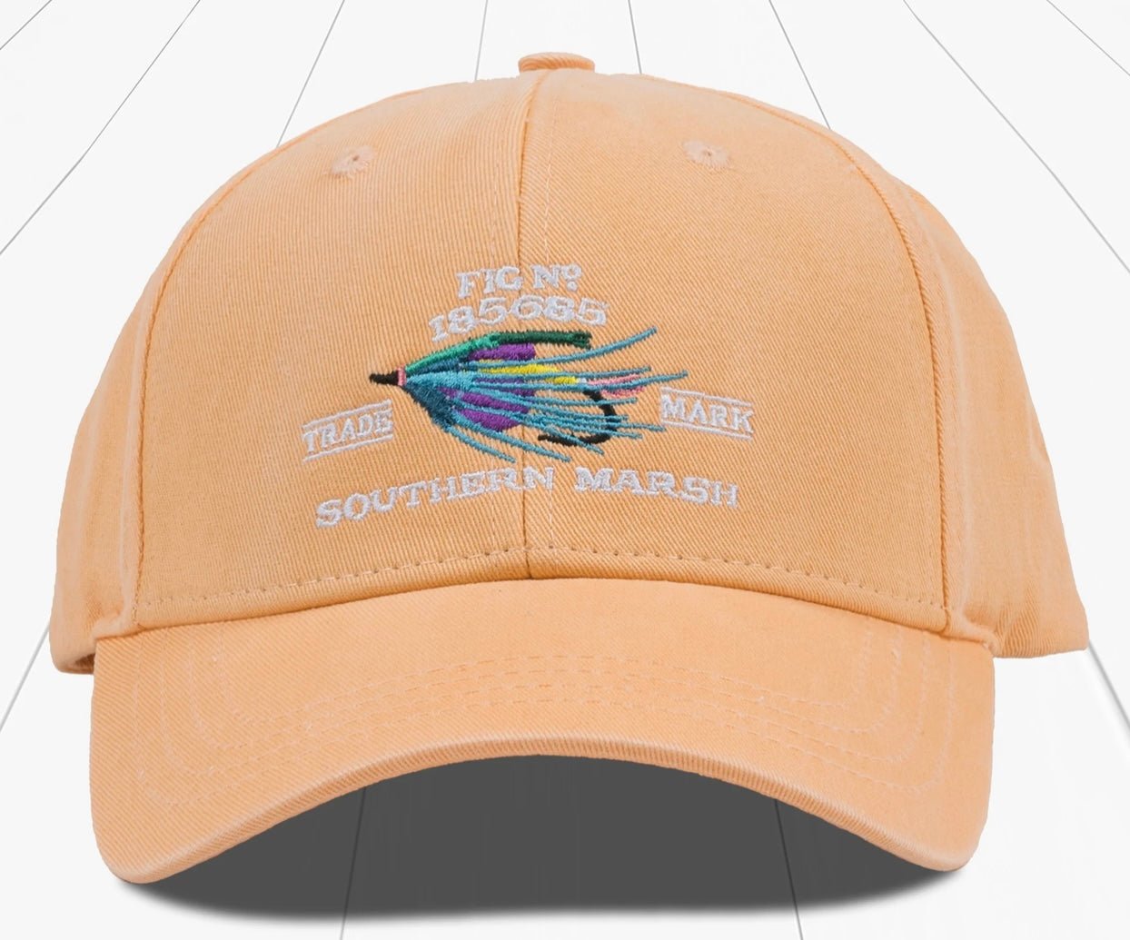 Southern Marsh Gunnison Embroidered Hat - Washed Peach - Jimberly's Boutique
