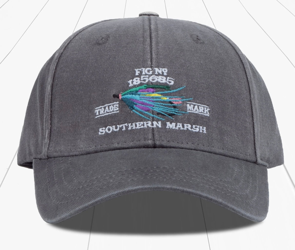 Southern Marsh Gunnison Embroidered Hat - Washed Slate - Ball Cap -Jimberly's Boutique-Olive Branch-Mississippi