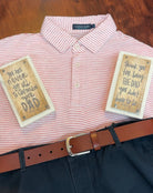 Southern Marsh | Marsh LUX | Mangrove Stripe | Pique Polo | Rhubarb - Southern Marsh Polo -Jimberly's Boutique-Olive Branch-Mississippi