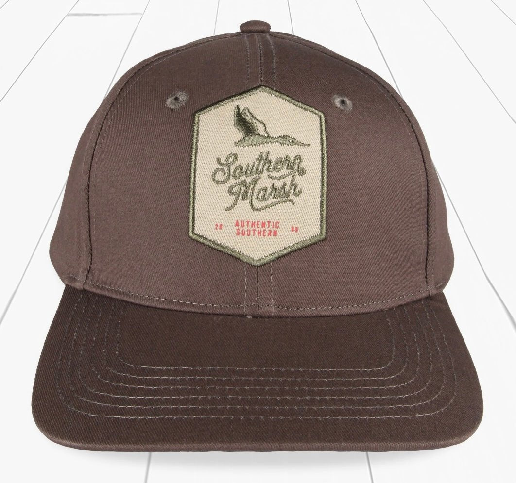 Southern Marsh Migration Hat - Brown - Ball Cap -Jimberly's Boutique-Olive Branch-Mississippi