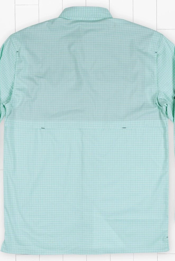 Southern Marsh mini Perdido Fishing Shirt - Ocean Green Perdido - shirt -Jimberly's Boutique-Olive Branch-Mississippi
