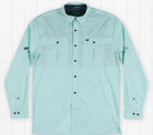 Southern Marsh mini Perdido Fishing Shirt - Ocean Green Perdido - shirt -Jimberly's Boutique-Olive Branch-Mississippi