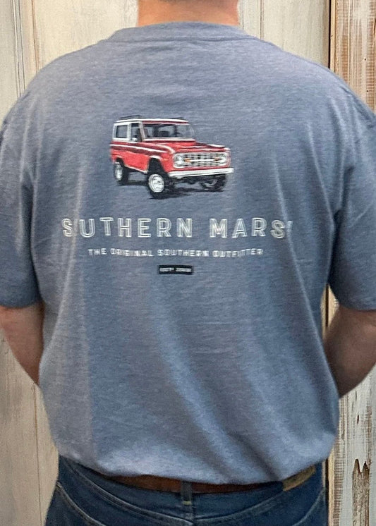 Southern Marsh - Offroad Rodeo Tee - Washed Slate - Jimberly's Boutique
