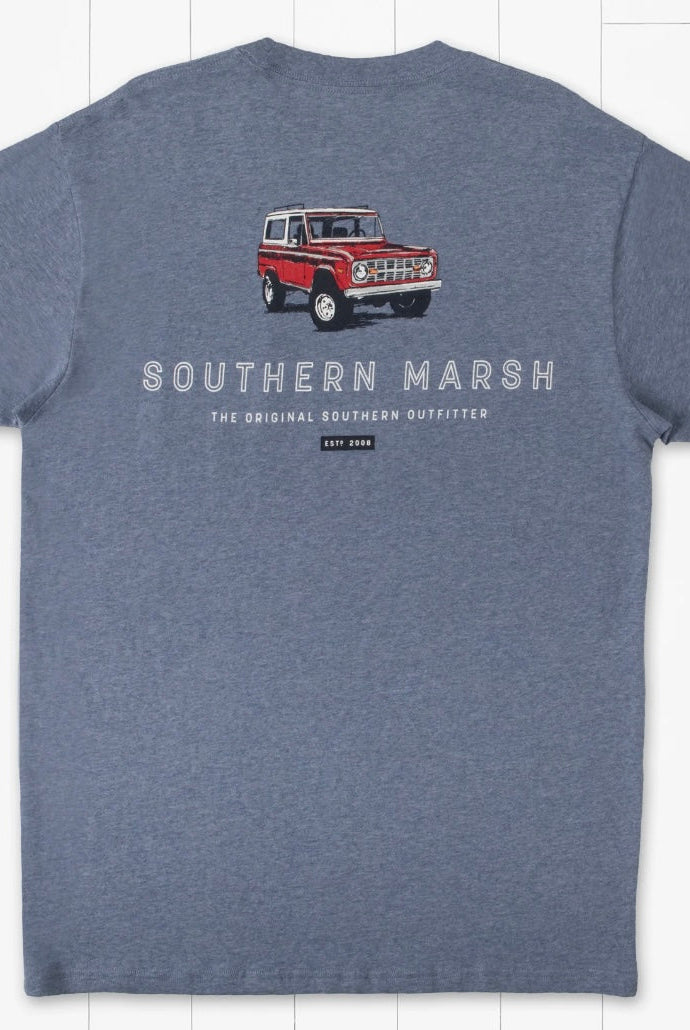 Southern Marsh - Offroad Rodeo Tee - Washed Slate - Graphic Tee -Jimberly's Boutique-Olive Branch-Mississippi
