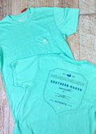 Southern Marsh Seawash Tee - Mercantile Co - Bimini Green - Graphic Tee -Jimberly's Boutique-Olive Branch-Mississippi