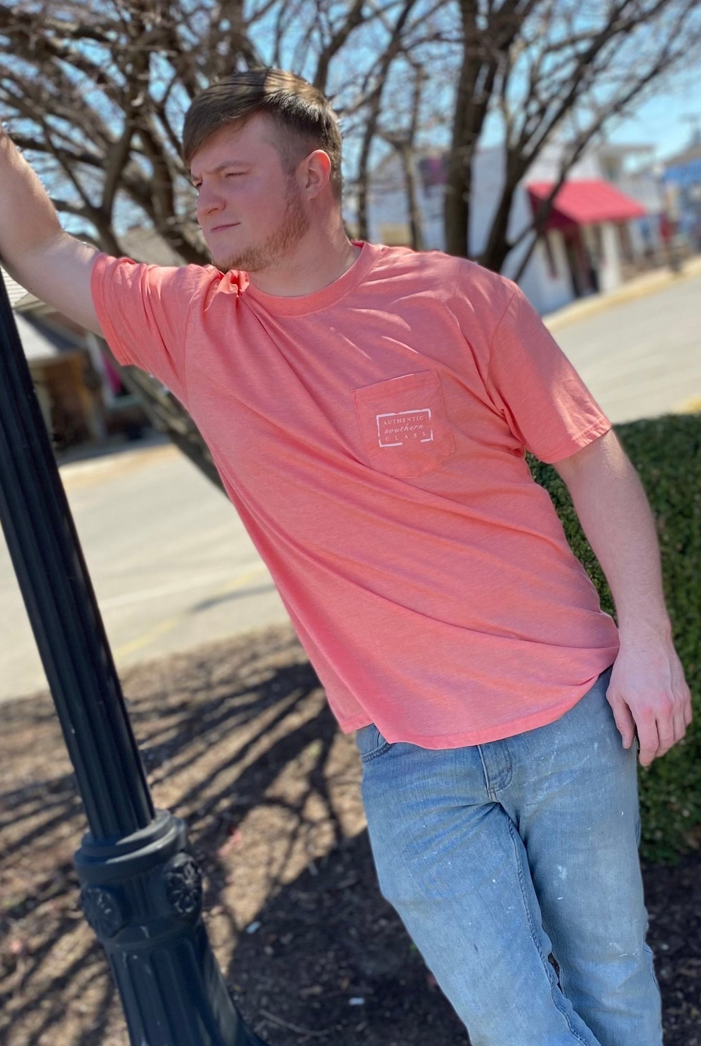 Southern Marsh Seawash Tee - Waves - Coral - Graphic Tee -Jimberly's Boutique-Olive Branch-Mississippi