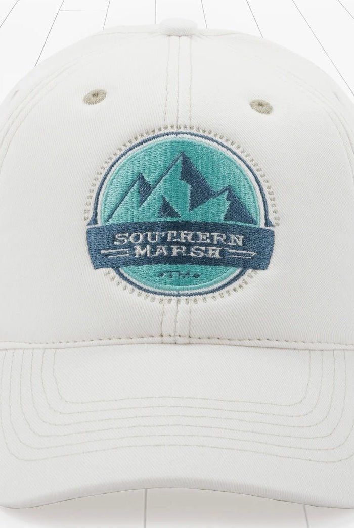 Southern Marsh Thompson Twill Hat - Summit - White - Ball Cap -Jimberly's Boutique-Olive Branch-Mississippi
