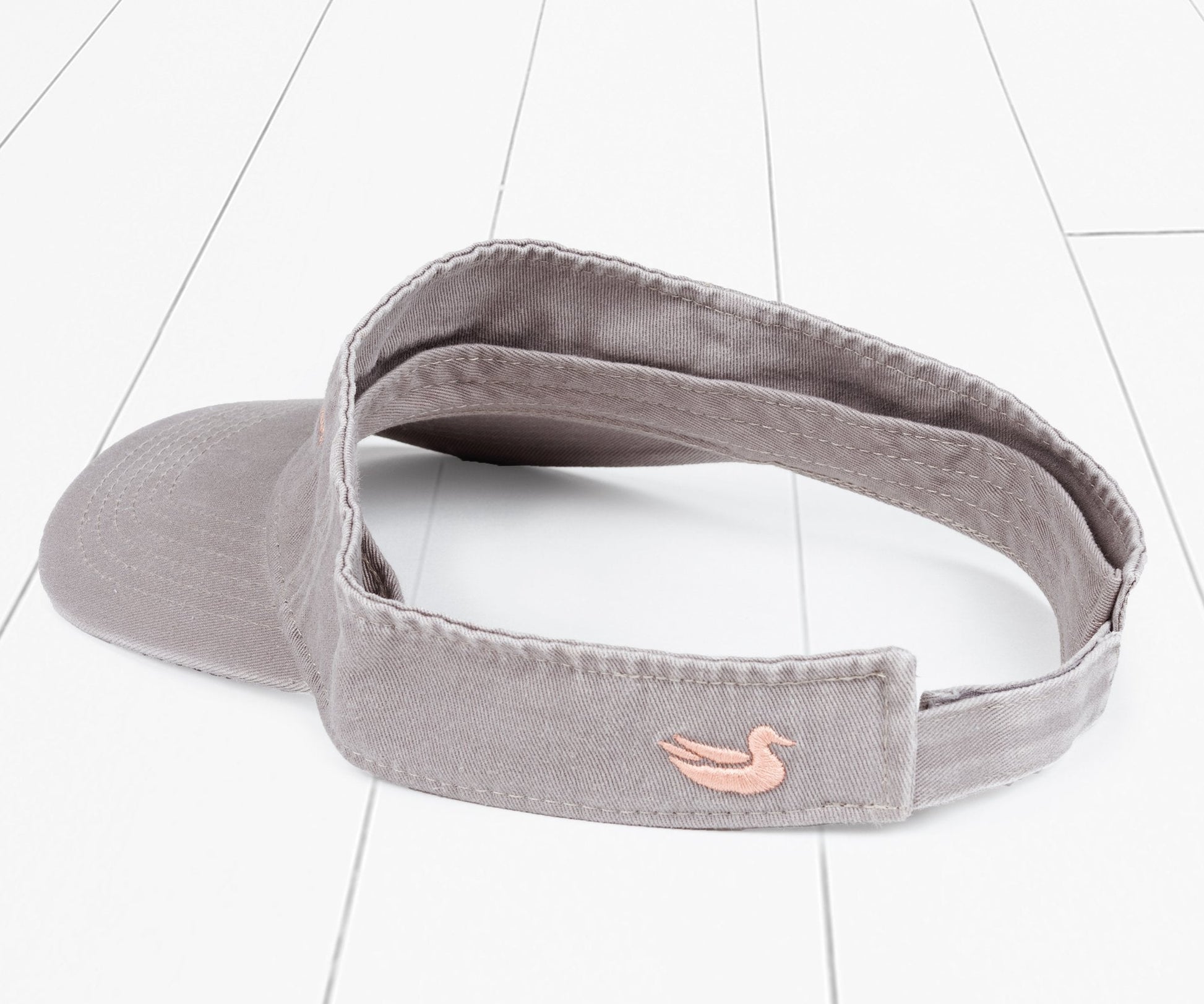 Southern Marsh Traditions Washed Visor - Light Gray - Jimberly's Boutique