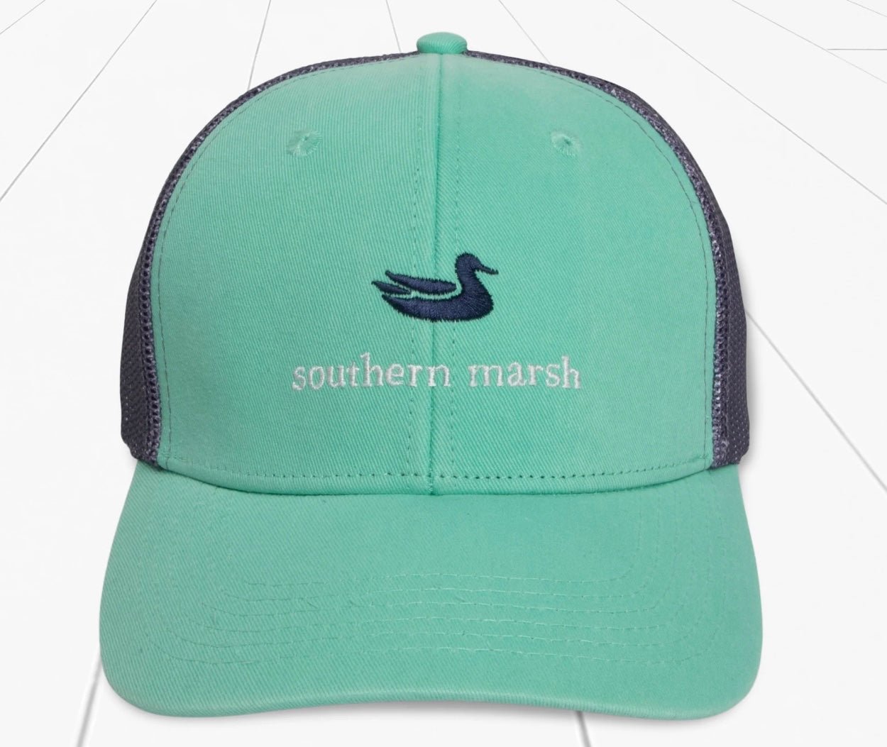 Southern Marsh Trucker Hat - Classic - Bimini Green - Ball Cap -Jimberly's Boutique-Olive Branch-Mississippi