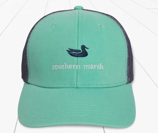 Southern Marsh Trucker Hat - Classic - Bimini Green - Jimberly's Boutique