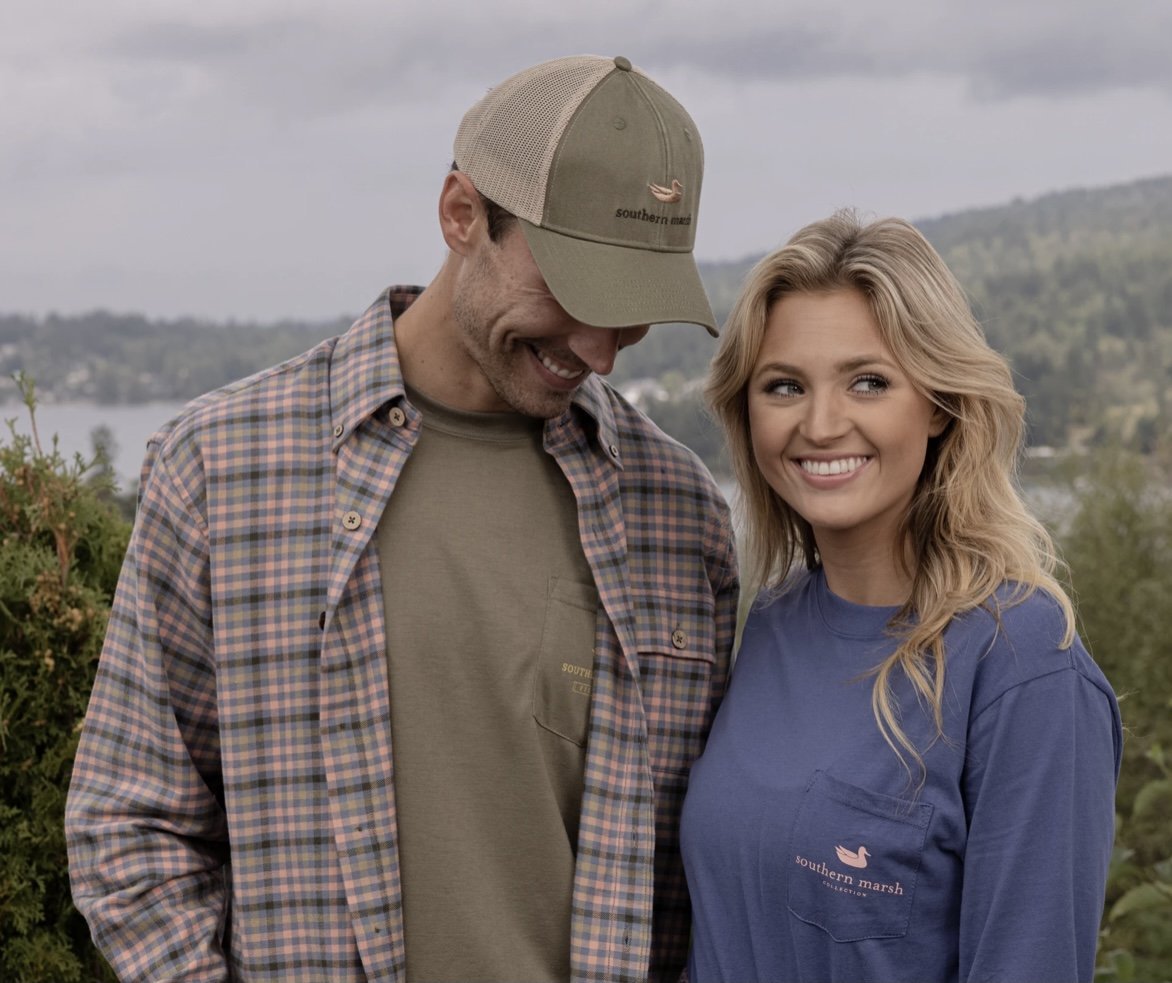 Southern Marsh Trucker Hat - Classic - Dark Olive - Jimberly's Boutique