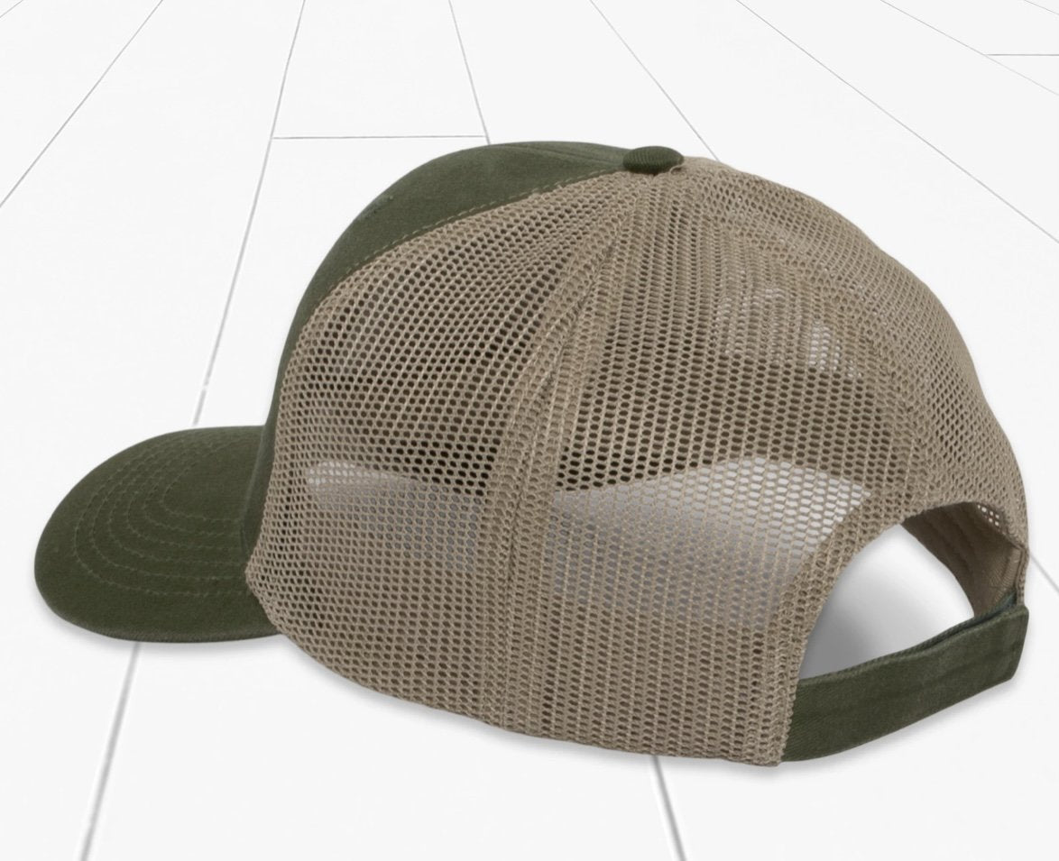 Southern Marsh Trucker Hat - Classic - Dark Olive - Jimberly's Boutique